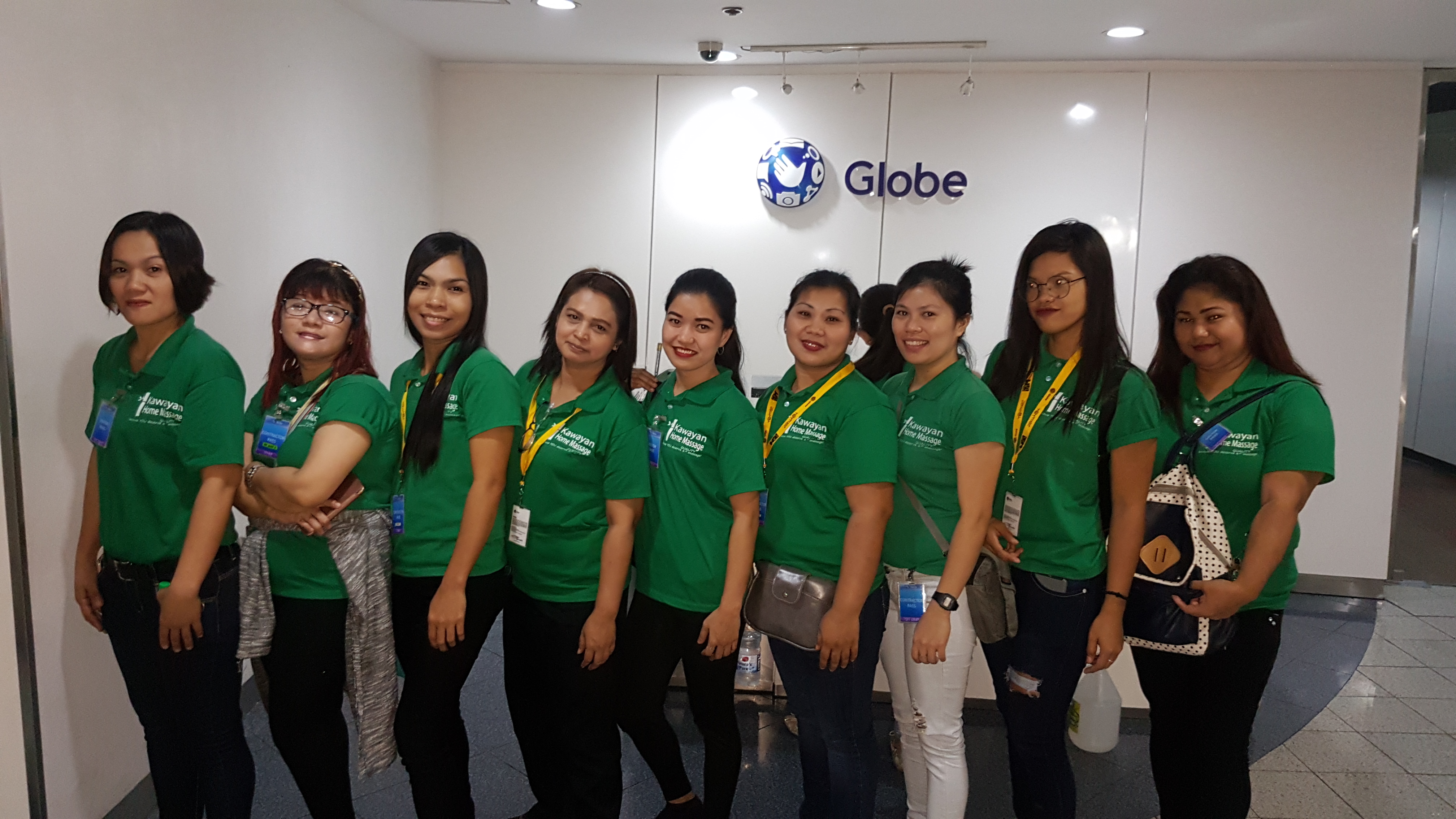 globe day with kawayan massage