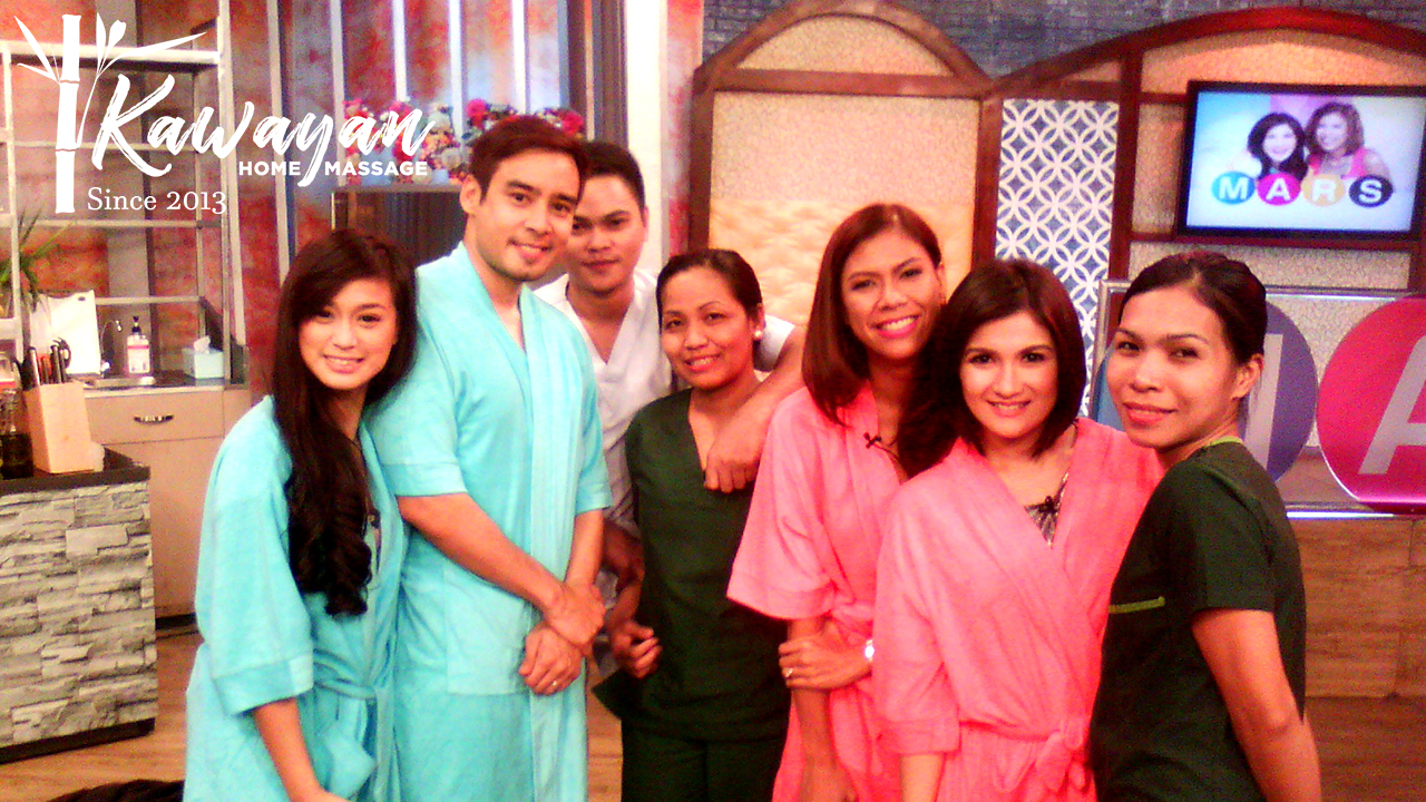 Reminiscing the first time Kawayan Home Massage Service was featured on a National TV with MARS @ GMA7